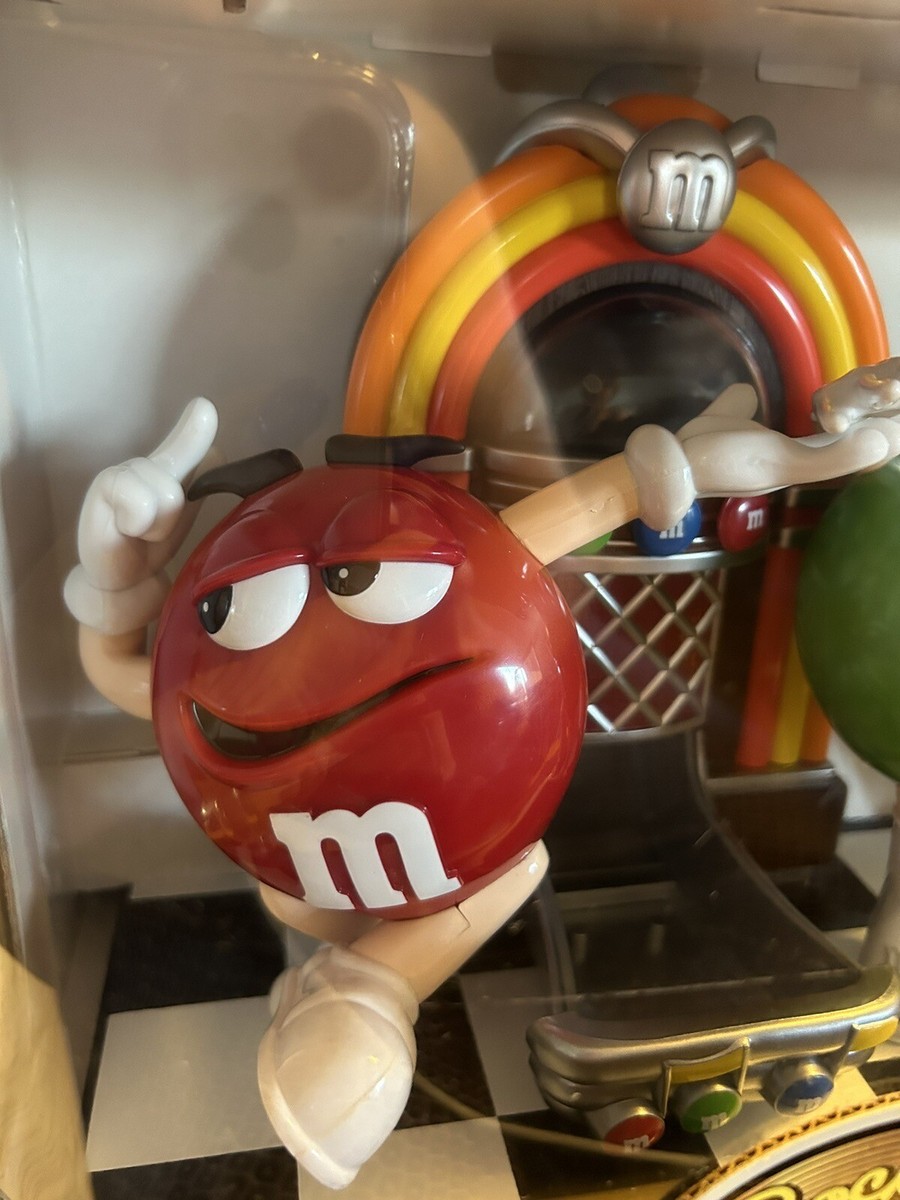 Vintage M&M's Rock'n Roll Cafe Jukebox Candy Dispenser New Vintage M&M's Rock'n Roll Cafe Jukebox Candy Dispenser New