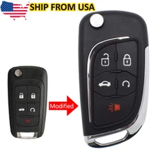 XUKEY Car Key Fob Cover Shell Remote Upgrade For Chevrolet Cruze Malibu Impala