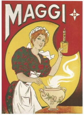 1 AK Postkarte Maggi Werbung von 1920