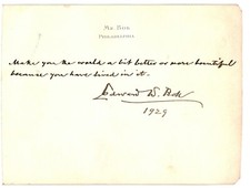 *Rare* EDWARD W. BOK (1863-1930) Pulitzer Pri...