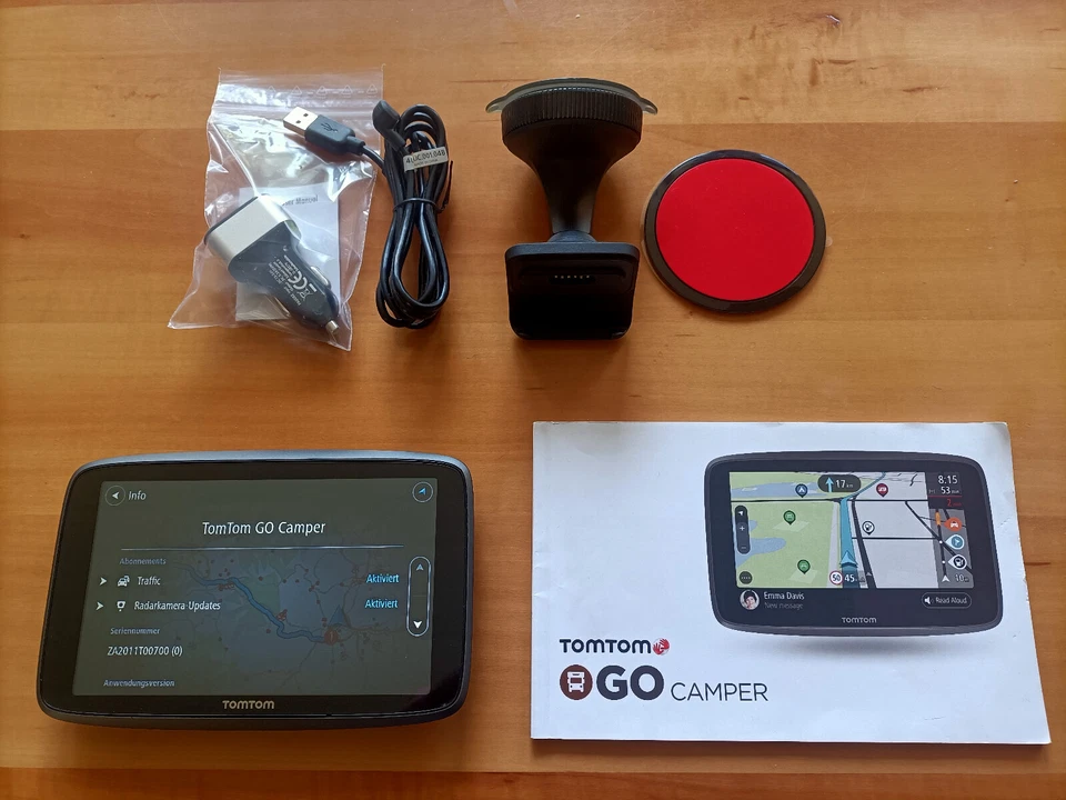 TomTom GO Camper World Navi, Lifetime Maps&Traffic&Radar ohne Zusatzkosten! - Bild 3 von 4