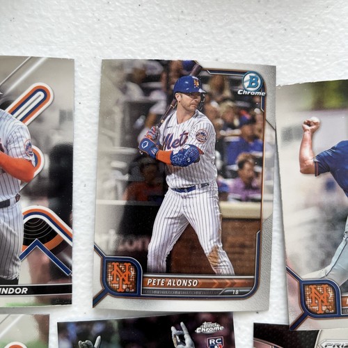 New York Mets cards Includes Pete Alonso, Max Scherzer, Francisco Lindor #3 - Picture 14 of 18