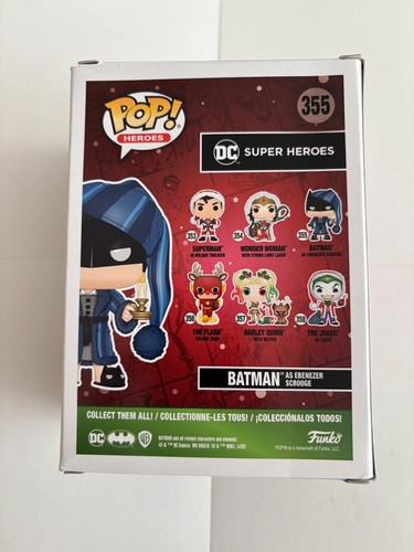 Funko Pop! Heroes Batman as Ebenezer Scrooge #355 (2020) DC Comics - Picture 3 of 7