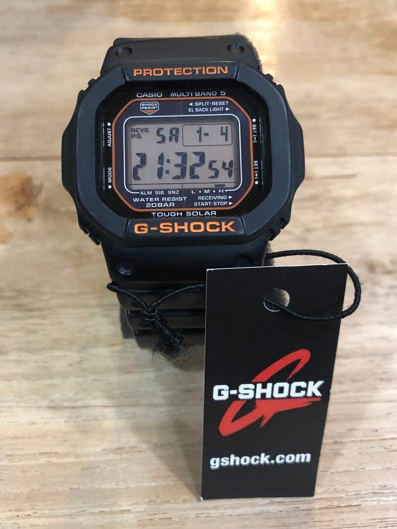 【 USED 】CASIO G-SHOCK GW-M5600R-1JF CASIO G-SHOCK GW-M5600R-1JF Black Resin Tough Solar Tested