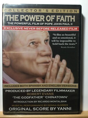 Pope John Paul II: The Power of Faith By Robert Evans (Collector's Edition DVD)