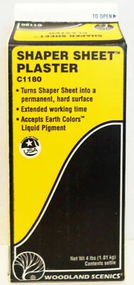 Woodland Scenics ~ New 2026 ~ Shaper Sheet Plaster ~ C1180