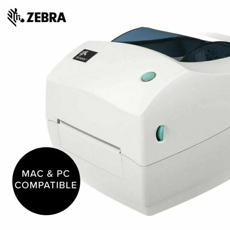 2PACK Zebra GK888T 203DPI USB Label Thermal Printer 4"/s Print Speed -UPS Ship - Image 3 of 4