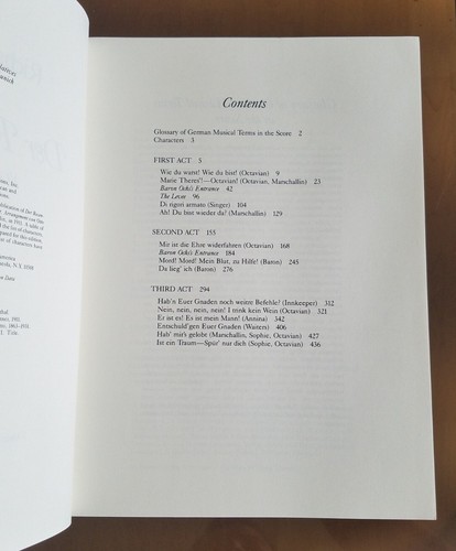 Richard Strauss ~ Der Rosenkavalier Op. 59. Full Vocal Score. Dover Publications - Imagen 10 de 14