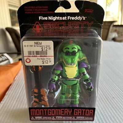 Funko Action Figure: Five Nights at Freddy's, Security Breach - Montgomery Gator