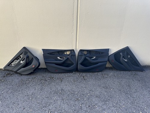 Mercedes Benz AMG GT 290 Türverkleidungen Leder schwarz Nappa Satz - Bild 1 von 8