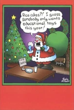 Screw the Diet - Box of 12 Funny Christmas Cards