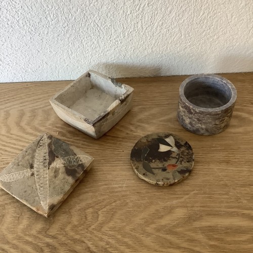 Lot 2 Petites Boites Collection Pierres Anciennes - Picture 4 of 7