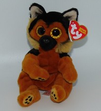 New! Ty Beanie Bellies  ACE German Shepherd  6" size NWT's