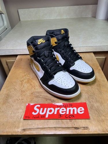 Gebraucht - Größe 10 - Jordan 1 Best Hand in the Game - Yellow Ochre - 555088-109 - Bild 3 von 9