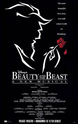 BEAUTY AND THE BEAST (BROADWAY) Movie POSTER 27x40 Terrence Mann Susan Egan