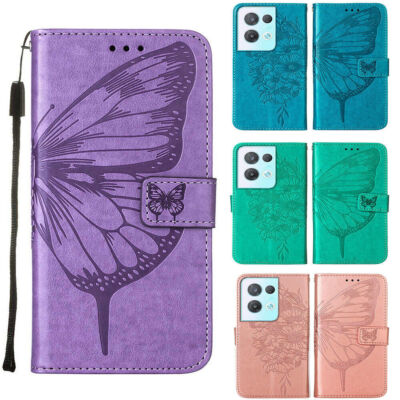 Flip Butterfly Wallet Phone Case For Redmi Note 15 14 13 12 11 10 Pro A5 13C 14C
