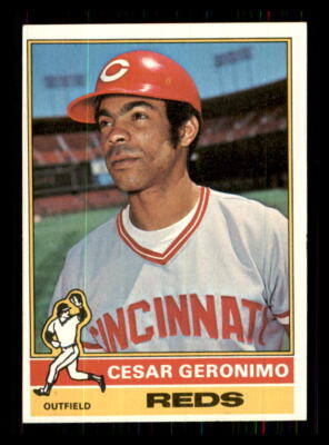 1976 Baseball Topps Cesar Geronimo Cincinnati Reds #24 | eBay
