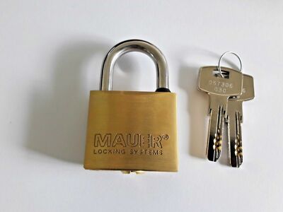 MAUER 185.005 High Security Padlock Keying Platforms ELIT