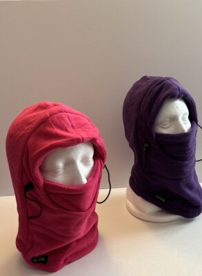 2-Pack Balaclava Kids Face Mask for Cold, Sun, & Wind-Resistant Ski Mask