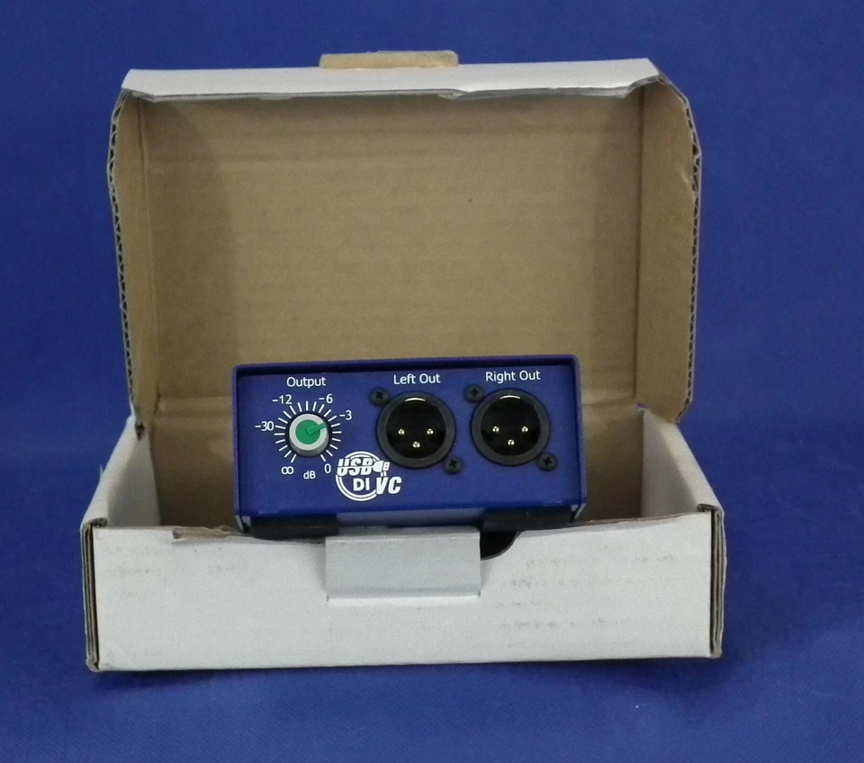 ARX USB-DI Box ein Muß für DJ