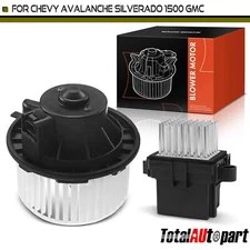 HVAC Blower Motor & Resistor Kit for Chevy Silverado 1500 Tahoe GMC Hummer Front