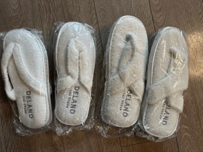 Delano Las Vegas Hotel Spa Women Men Slippers Terry Flip Flop