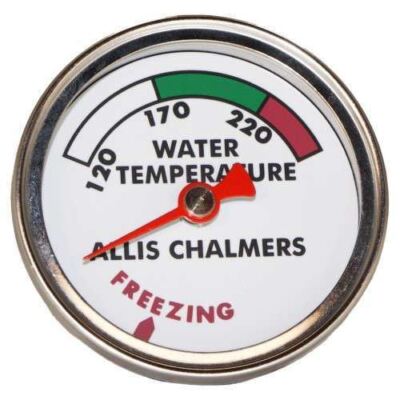 Allis Chalmers Temperature Gauge (Red Needle) B IB C CA RC WC WD WD45 WF