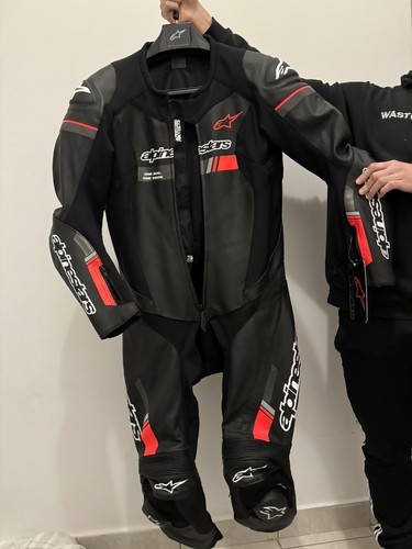 tuta intera NUOVA in pelle per moto alpinestars - Imagen 3 de 9