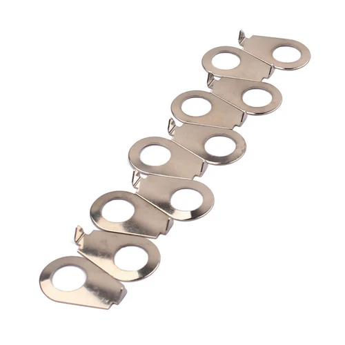 For Gibson Les Paul Chrome 8.5MM Guitar Indicator Knob Pointer Plates Kits 10Pcs