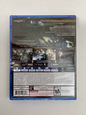 【中古】「非常に良い」Space Hulk: Deathwing Enhanced Edition (輸入版:北米) - PS4 Space Hulk: Deathwing Enhanced Edition PS4 - Sony PlayStation 4