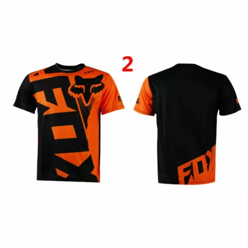 Herren Bike Motocross Jersey Fahrrad Sportswear Downhill MTB Trikott T-Shirt - Bild 15 von 37