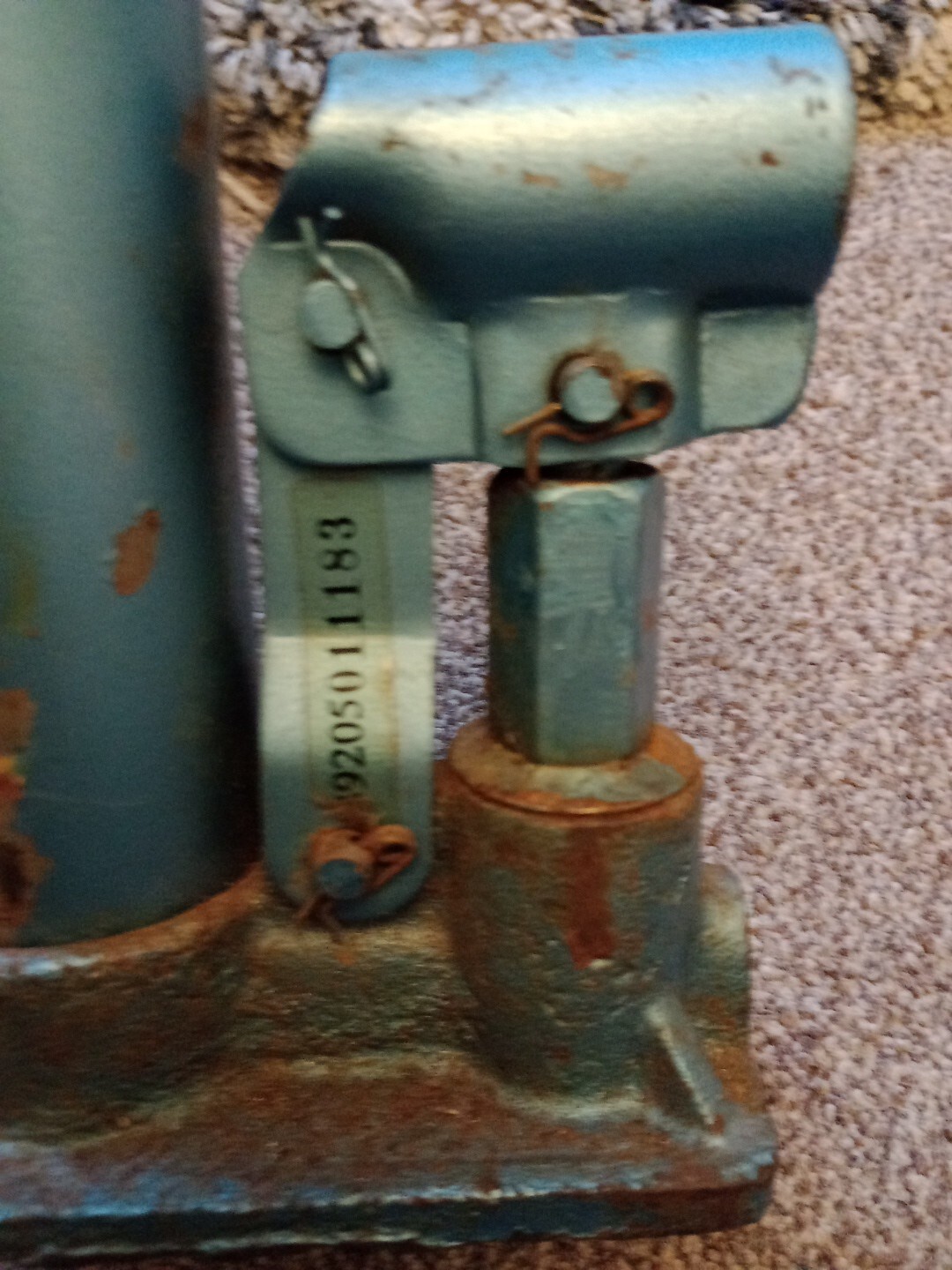 Old Hilka Hydraulic Bottle Jack eBay
