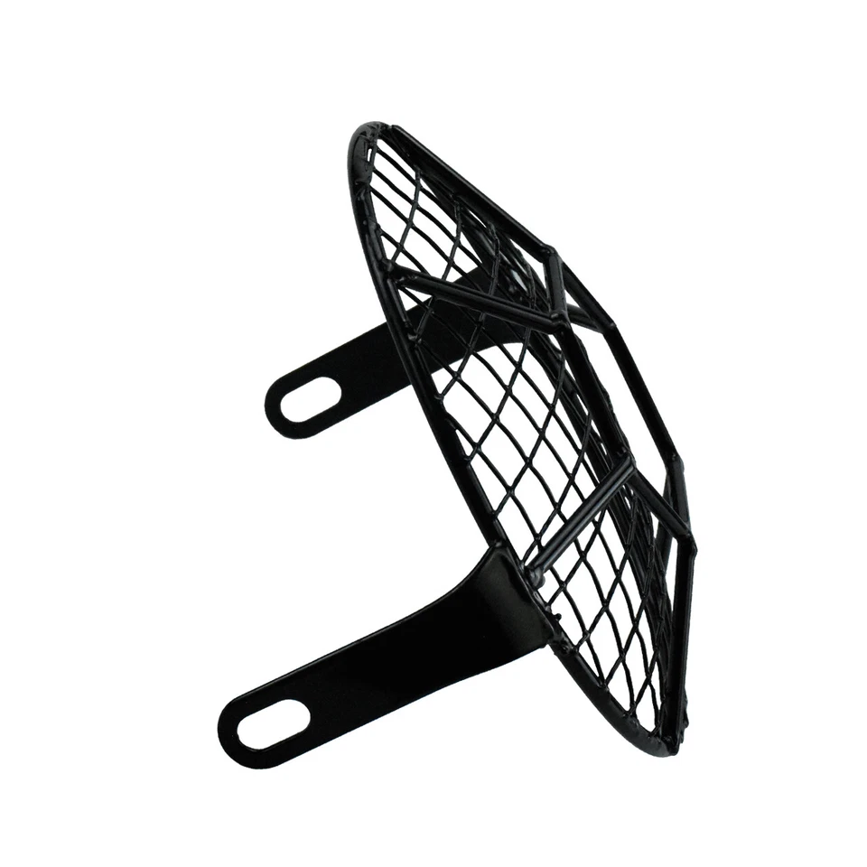 Protector de máscara de rejilla de malla metálica de 6,5" universal para faros de motocicleta Foto 4 de 4