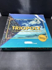 TRIOPOLY 3D Board Game By Reveal  *Inaugural Edition* 1997 (Read Description)