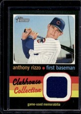 2020 Topps Heritage Baseball Anthony Rizzo Clubhouse Collection Jersey
