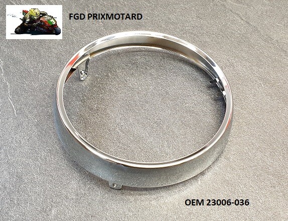 Cerclage de phare Kawasaki 500 H1D H1E H1F pour supprimer la rouille du phare