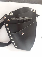 Styling Barber Shears Black Caring Cases Holders FREE SHIPPING