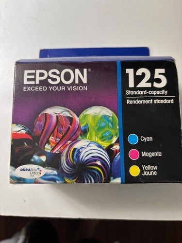 Epson 125 Tri-Color C/M/Y Tintenpatronen T125520 Exp. 2022