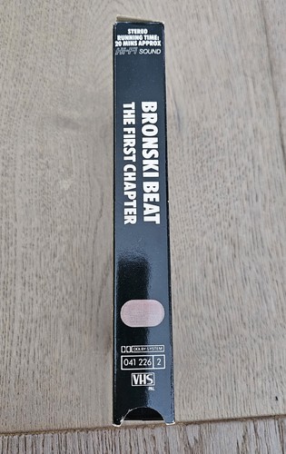 Bronski Beat The First Chapter Rare 1985 VHS PolyGram Video Cardboard Slip Case - Bild 2 von 5