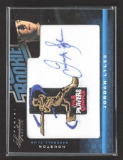 2012 Panini Signature Series Baseball Club Jordan Lyles #125 029/299 Auto Patch