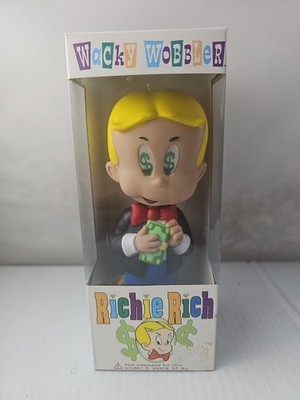 【FUNKO WACKY WOBBLE】 Richie Rich Funko Richie Rich Wacky Wobbler Richie Rich Bobble Head - ToyWiz