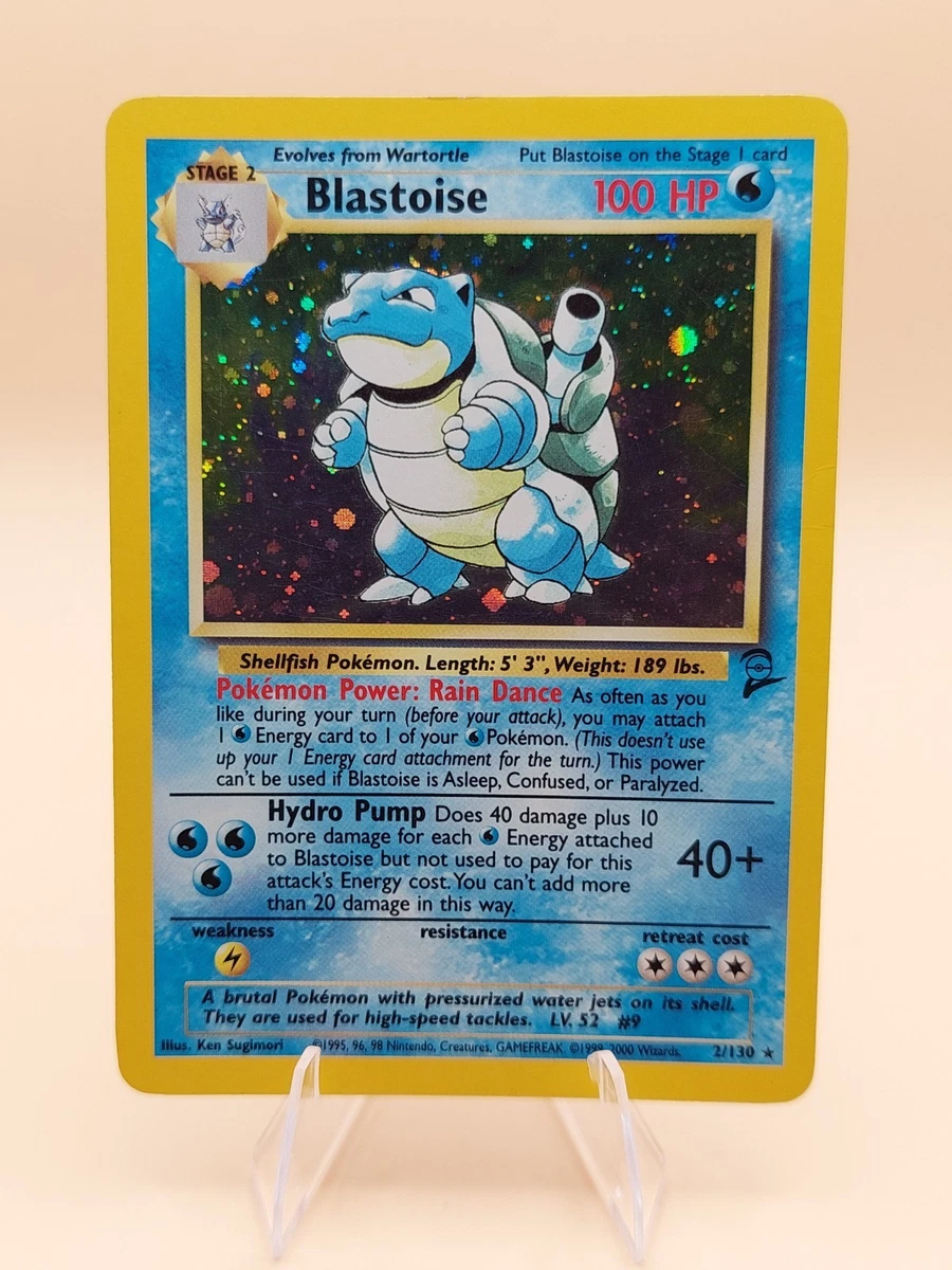 Blastoise Pokmon TCG Base Set Individual Collectible Card Game Cards for sale - eBay Blastoise Pokmon TCG Base Set Individual Collectible Card Game Cards for sale - eBay
