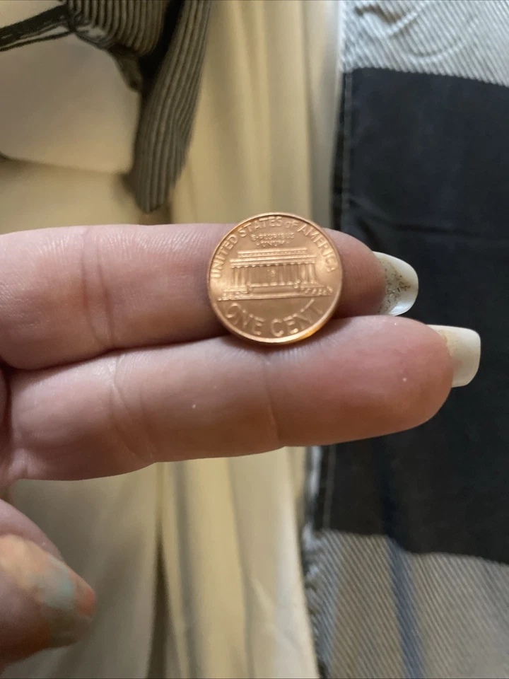 Lincoln Head Memorial Penny 2000, Wide Am, sin marca de ceca Foto 3 de 4