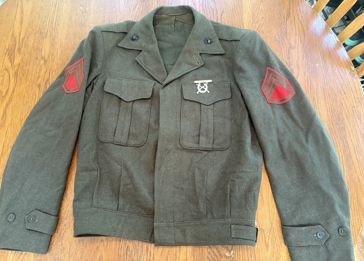 Usmc Jacket In Original Ww2 Collectible Us Uniforms for sale | eBay