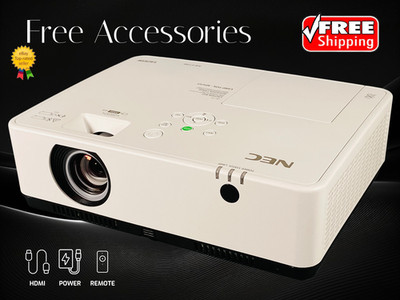 NEC ME372W 3LCD Projector Ultra Long Lamp Life Up to 15,000 Hours 3700 Lumens 4K