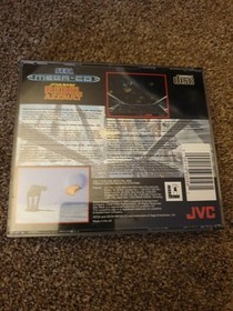  STAR WARS Rebel Assault SEGA MEGA CD Game 1993 JVC PAL, RARE [Ref: B3]
