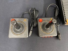Atari 2600 Sears Tele-Games Console 2 Controllers Woodgrain VCS Model 637.99743