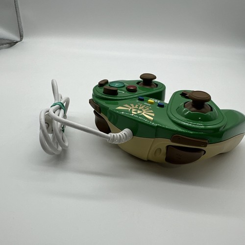 PDP Legend of Zelda Link GameCube Style Controller Wired Fight Pad Wii U - Picture 7 of 8