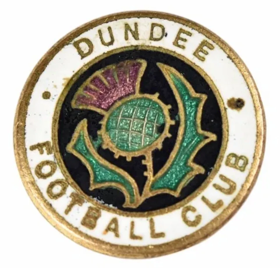 Insigne Broche émaillé Dundee United – Football écossais, Style Bouclier Vintage