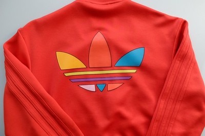 Adidas Originals x Pharrell Williams Jacke XS Rot Track TT Bomber 2015